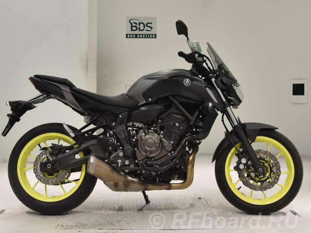 Мотоцикл naked bike Yamaha MT-07 ABS рама RM19J нэйкед байк среднекуба ....  Москва