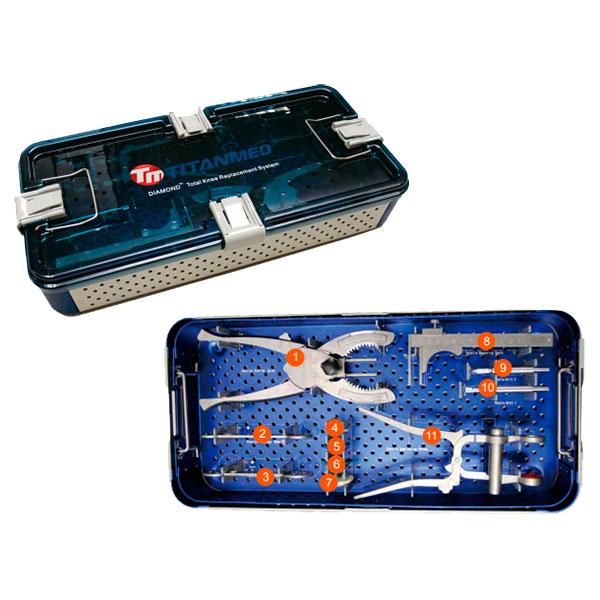 E04990 DIAMOND Комплект инструментов для эндопротезирования коленного  ....  Москва