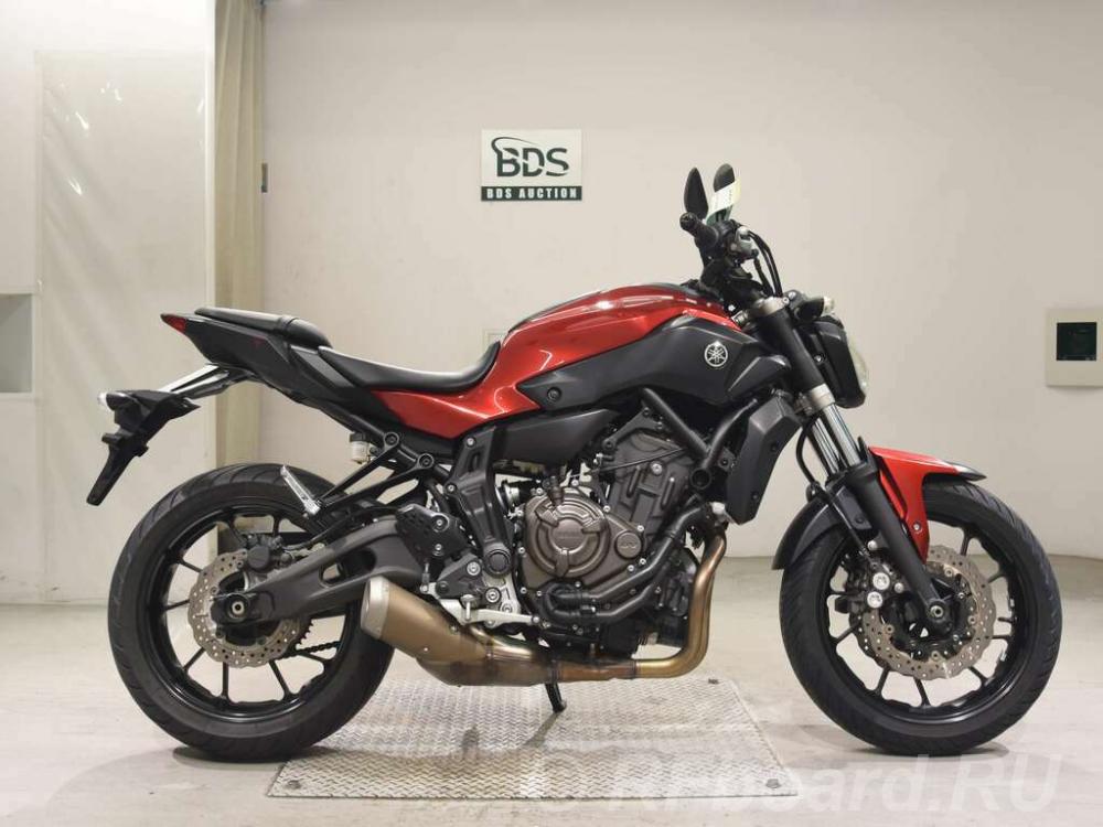 Мотоцикл naked bike Yamaha MT-07 рама RM07J нэйкед байк среднекубатурн ....  Москва