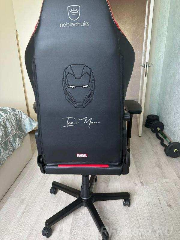 Noblechairs компьютерное кресло в стилистике Железного человека MARVEL .... Московская область, Дмитровский район