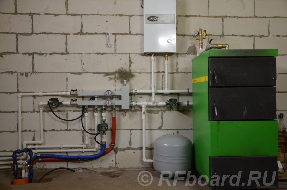 Твердотопливный котел Lavoro Eco M-30. Тюменская область,  Тюмень