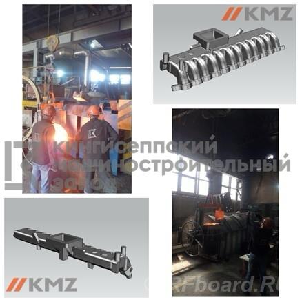 изготовление секций выхлопного коллектора. Алтайский край, Баевский район