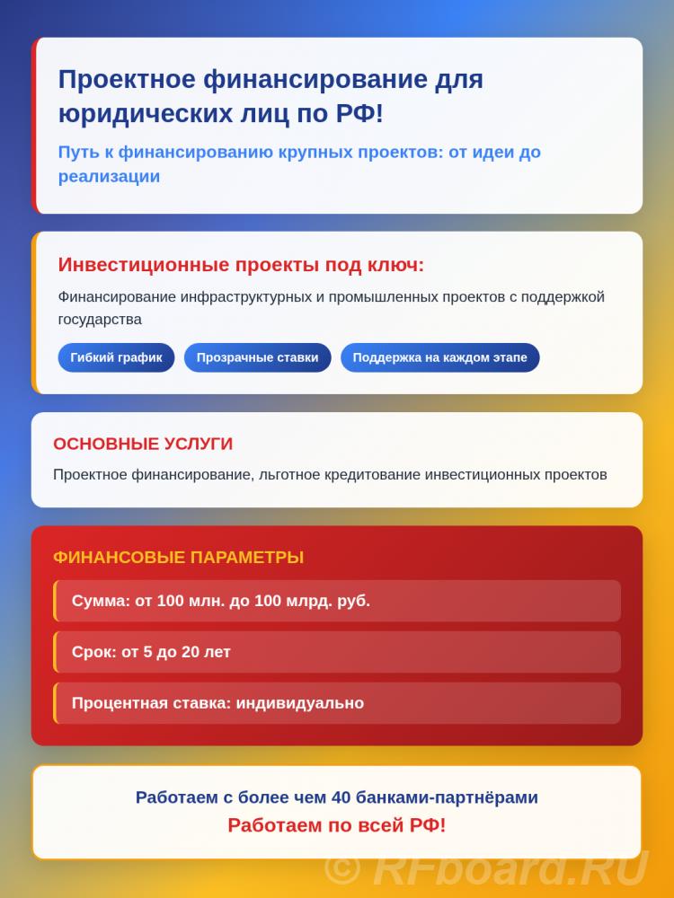 Финансирование крупных инвестпроектов по РФ. Реализуйте свой проект. Тюменская область,  Тюмень