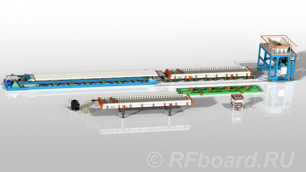 Линия по производству пустотных плит ПК. Владимирская область,  Владимир (город)
