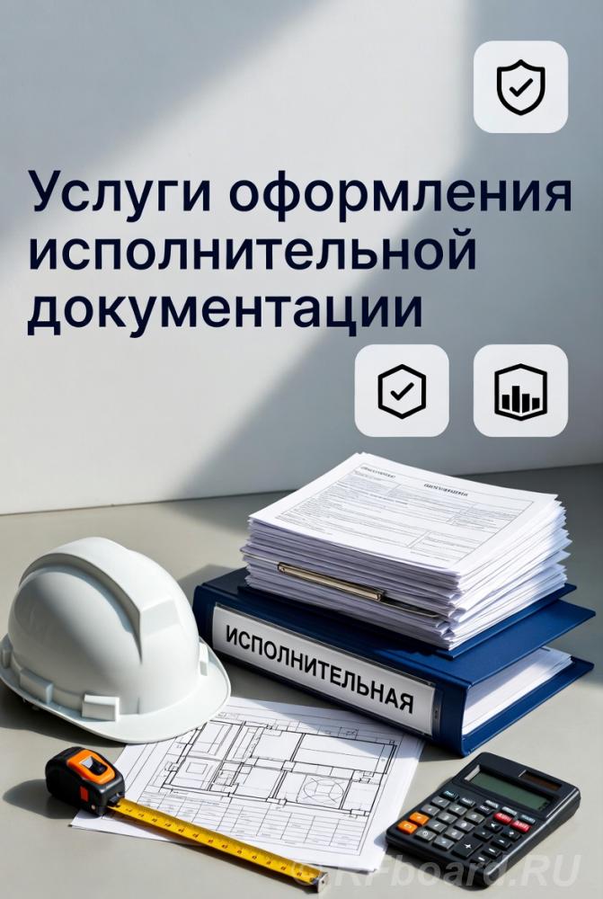 Услуги оформления исполнительной документации в строительстве в Москве.  Москва