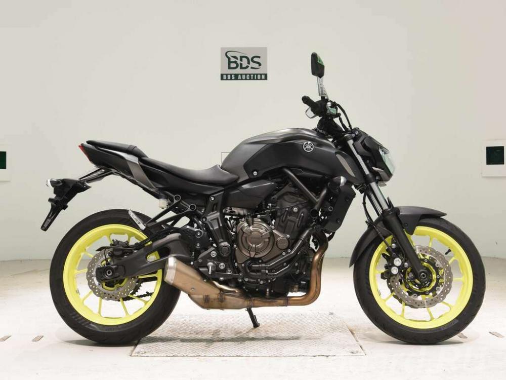 Мотоцикл naked bike Yamaha MT-07 ABS рама RM19J нэйкед байк среднекуба ....  Москва