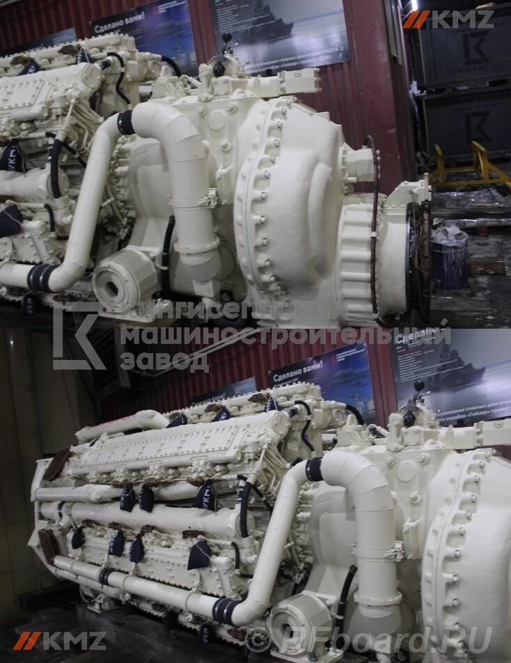 Выполнение работ по капитальному ремонту главного двигателя М-504 А-3  ...