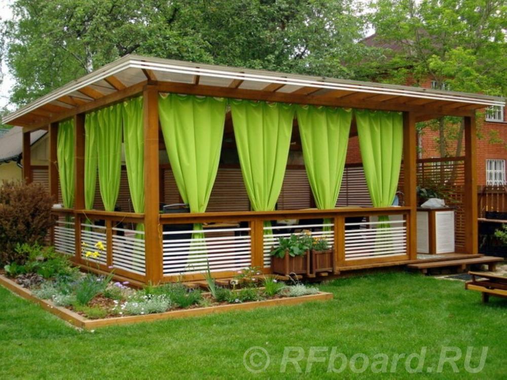 Шторы для беседки. Пензенская область,  Пенза