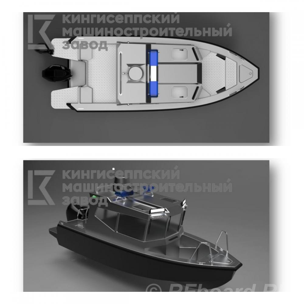 Катер РПК640. Омская область, Марьяновка