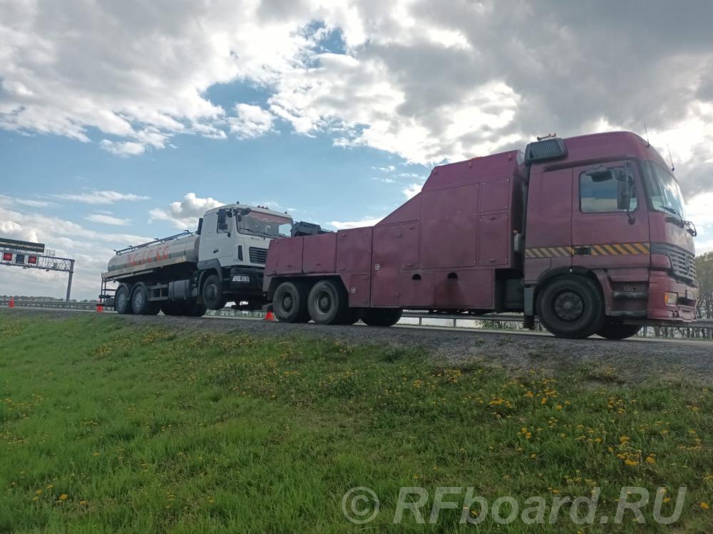 Эвакуация грузовой техники. Калужская область, Обнинск