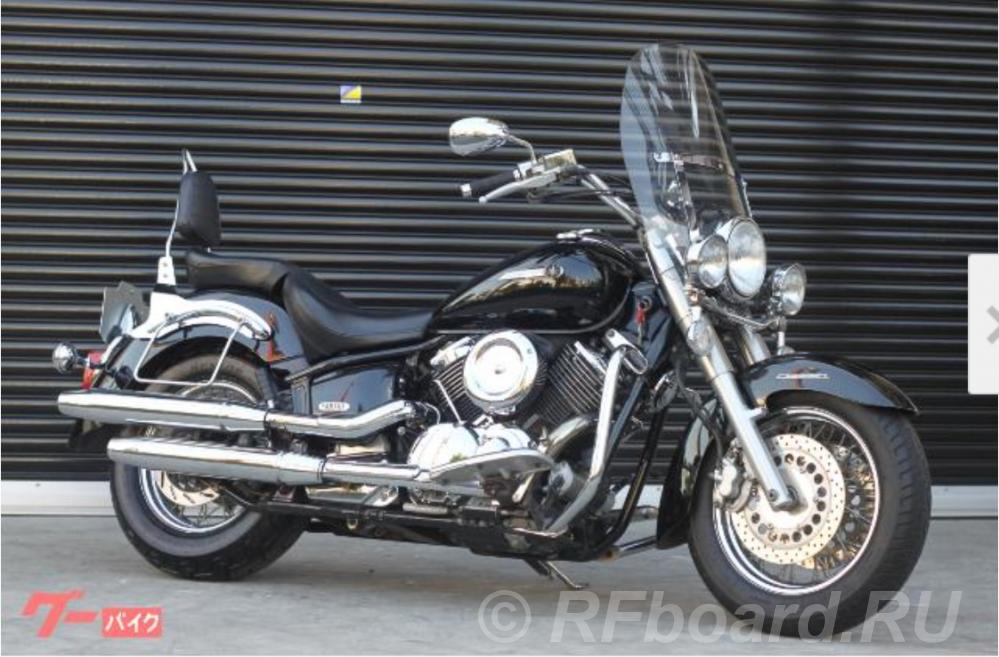 Мотоцикл круизер Yamaha Dragstar 1100 Classic рама VP13J модификация T ...