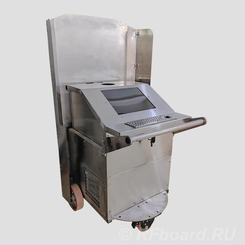 Лазерный толщиномер футеровки конвертера.  Москва