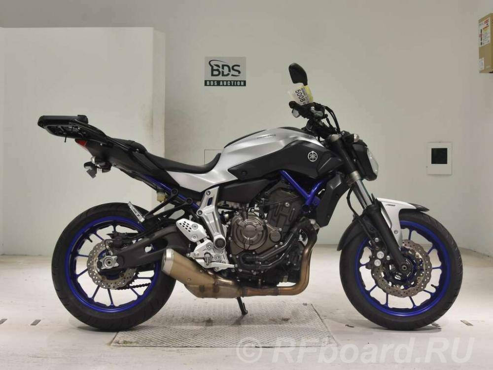 Мотоцикл naked bike Yamaha MT-07 ABS рама RM07J нэйкед байк среднекуба ....  Москва