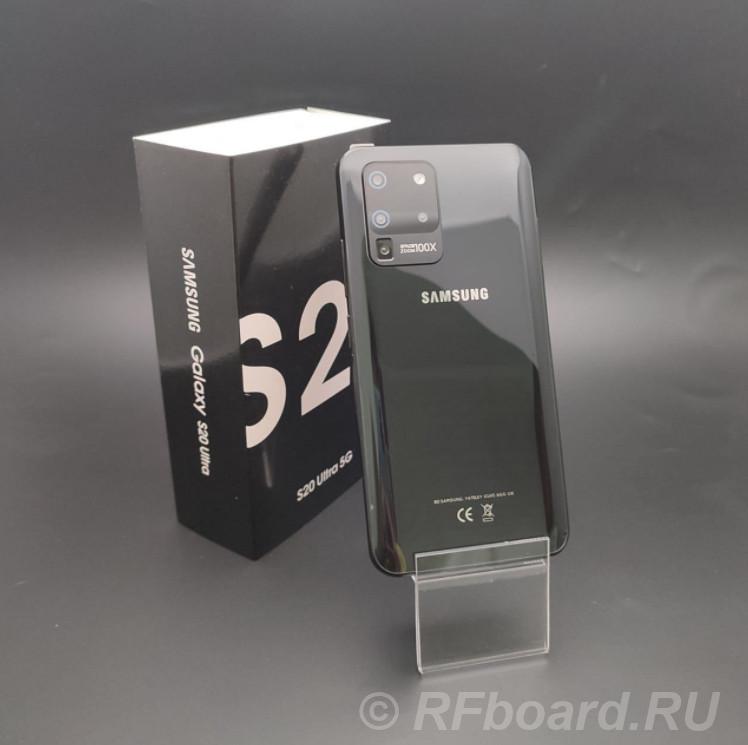 Samsung S20 черного цвета