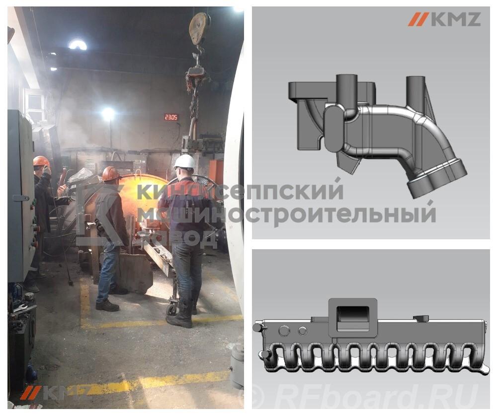 секция выхлопного коллектора. Иркутская область, Киренск
