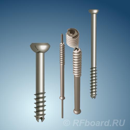 Канюлированные винты.  Москва