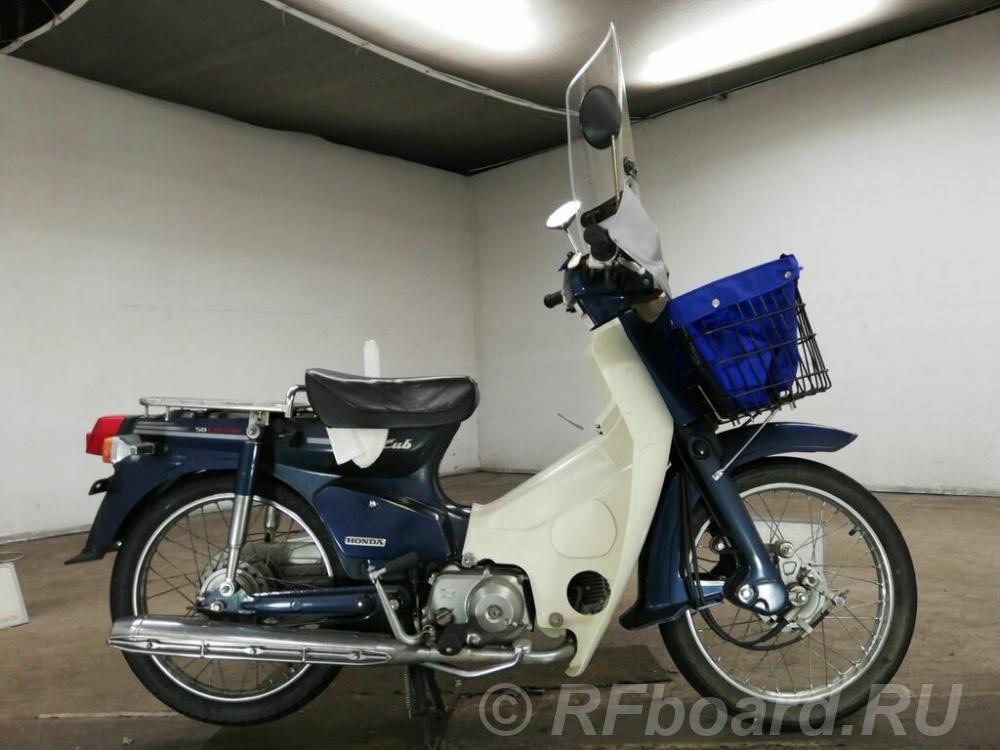 Мотоцикл дорожный Honda Super Cub Custom рама AA01 скутерета корзина з ....  Москва